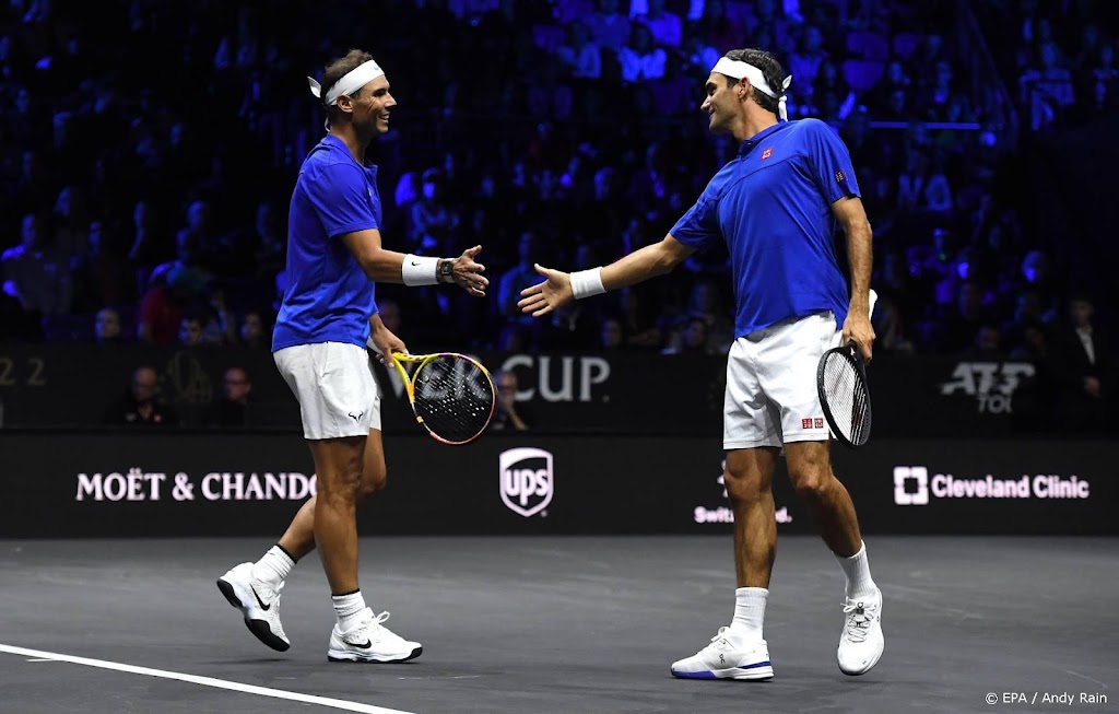 Tennisicoon Federer verliest met Nadal zijn laatste partij