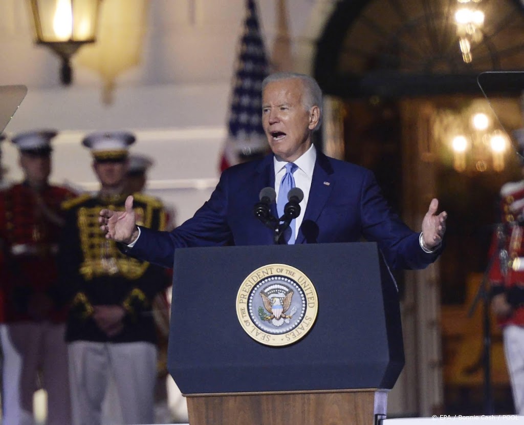 Joe Biden ontvangt Elton John in Witte Huis