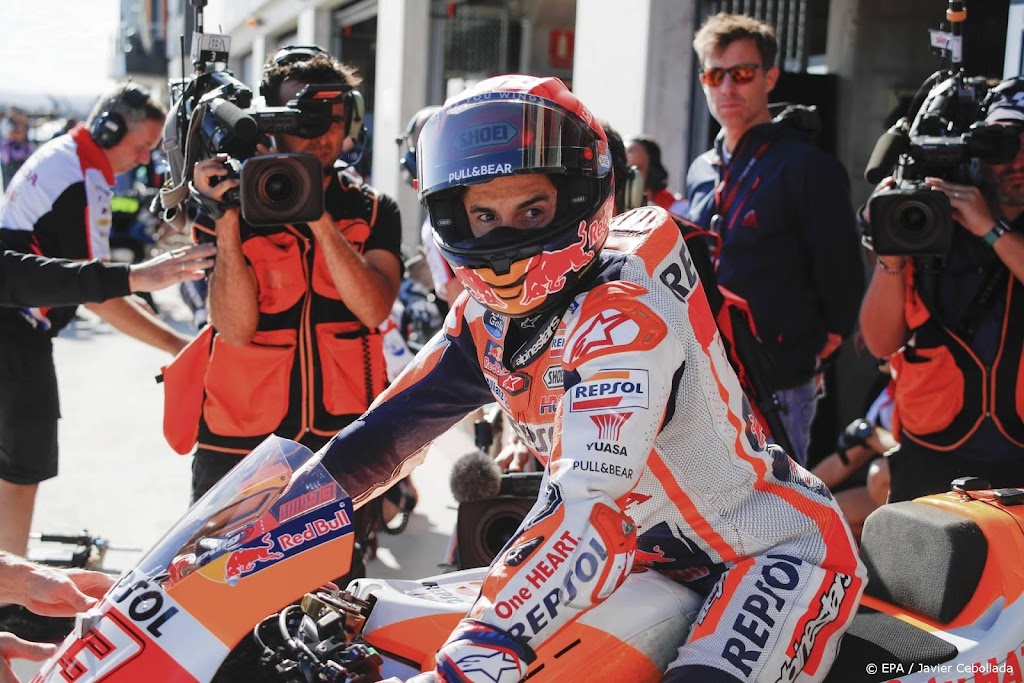 Márquez start zondag na drie jaar weer op pole in MotoGP