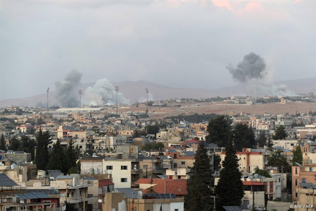 Israël beschiet weer tientallen doelen van Hezbollah in Libanon