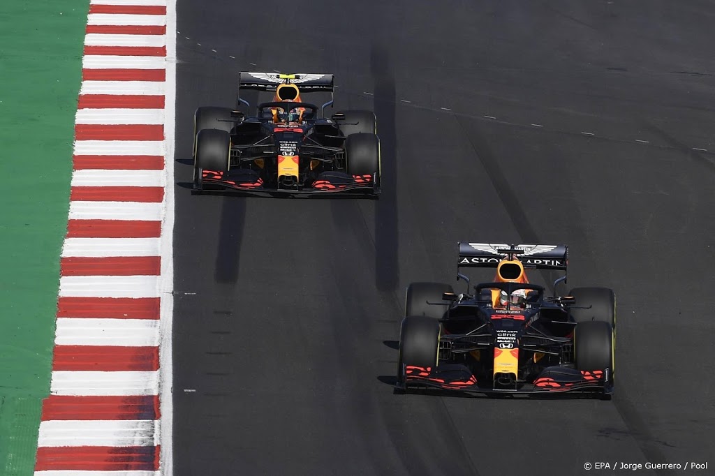 Derde tijd Verstappen in derde vrije training GP Portugal