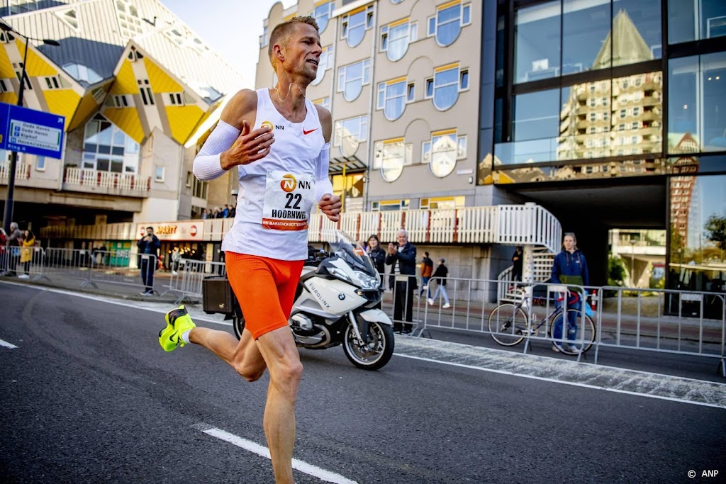 'Emotionele' Hoornweg beste Nederlander in marathon Rotterdam 