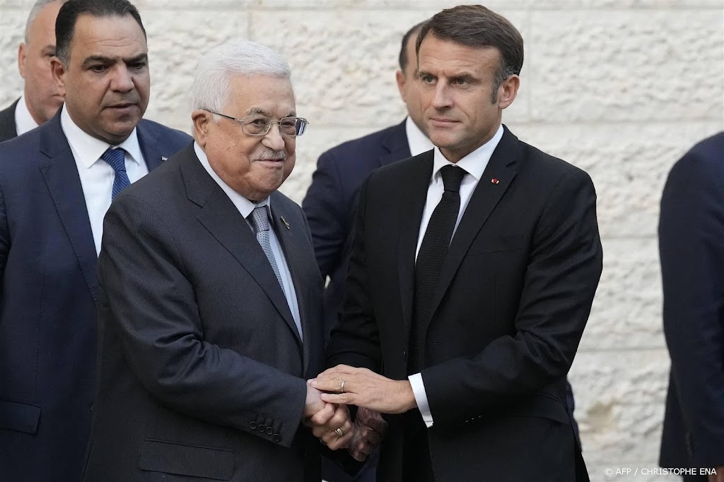 Macron: aanval Hamas is ook een ramp voor Palestijnse volk