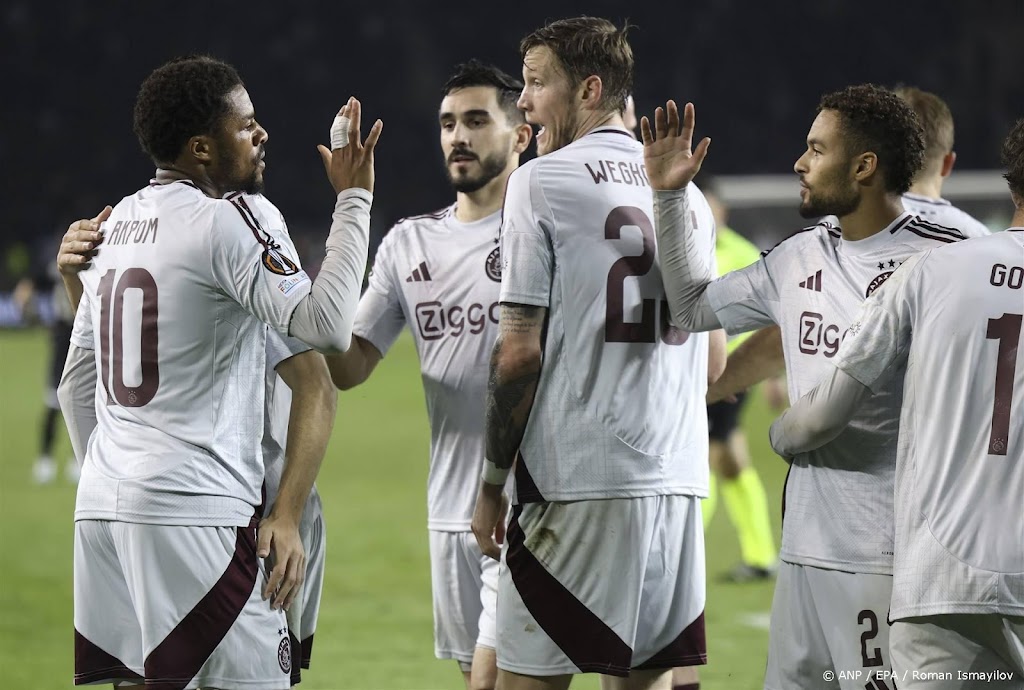 Ajax wint uitduel met Qarabag in Europa League