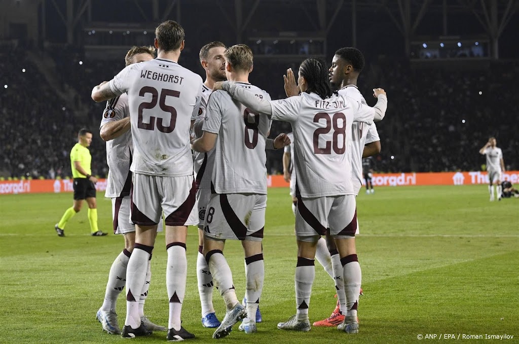 Ajax wint zonder goed te spelen vrij eenvoudig van Qarabag 