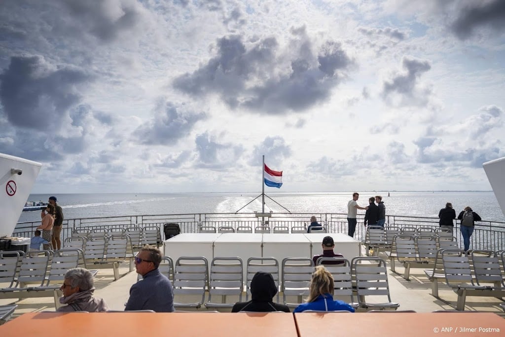 Problemen met veerdiensten Waddeneilanden door hoog water