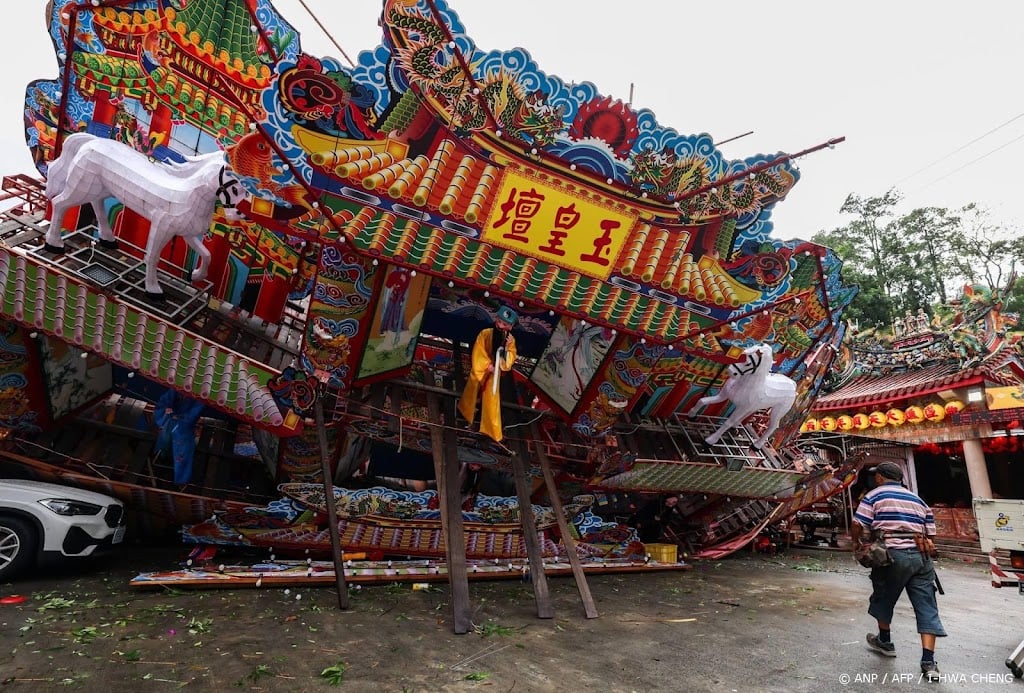 Tienduizenden huishoudens zonder stroom na tyfoon Taiwan