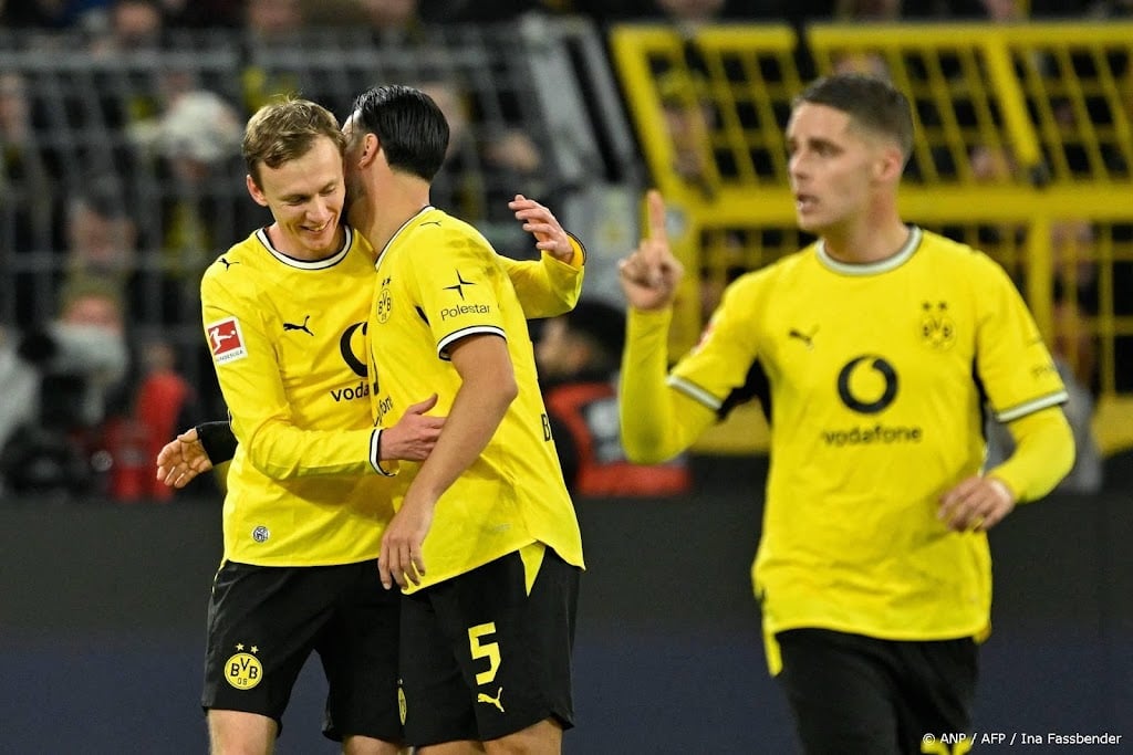Borussia Dortmund wint weer in Bundesliga na twee gelijke spelen