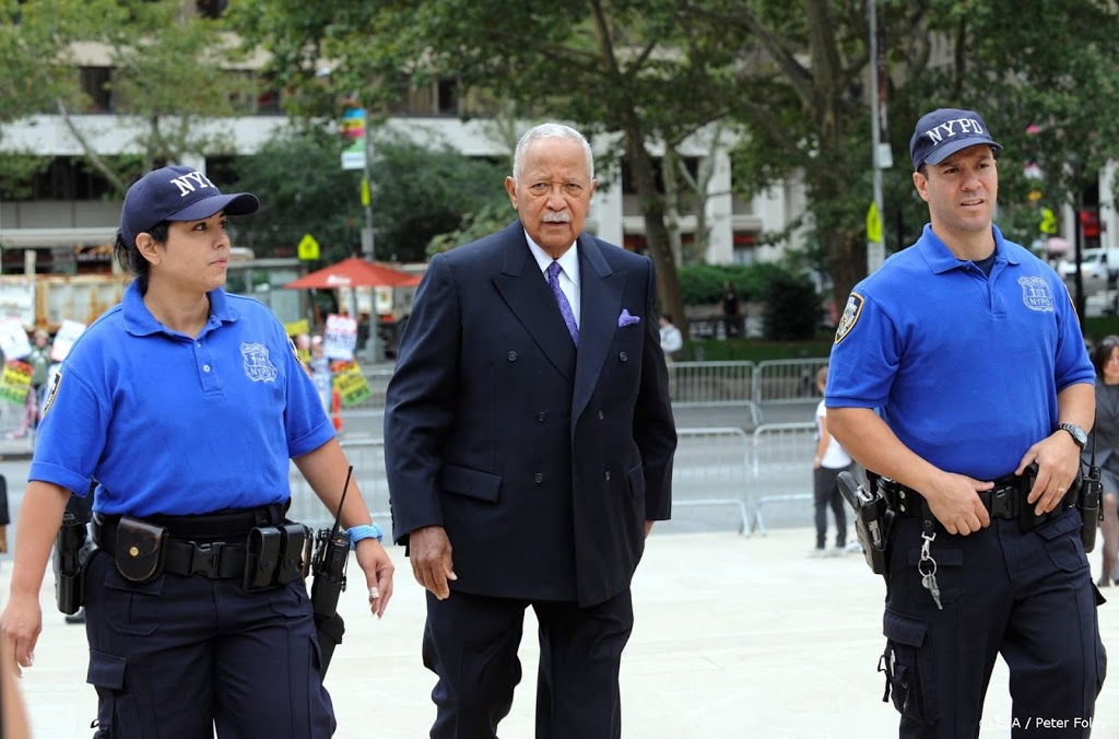 Enige zwarte burgemeester van New York Dinkins overleden