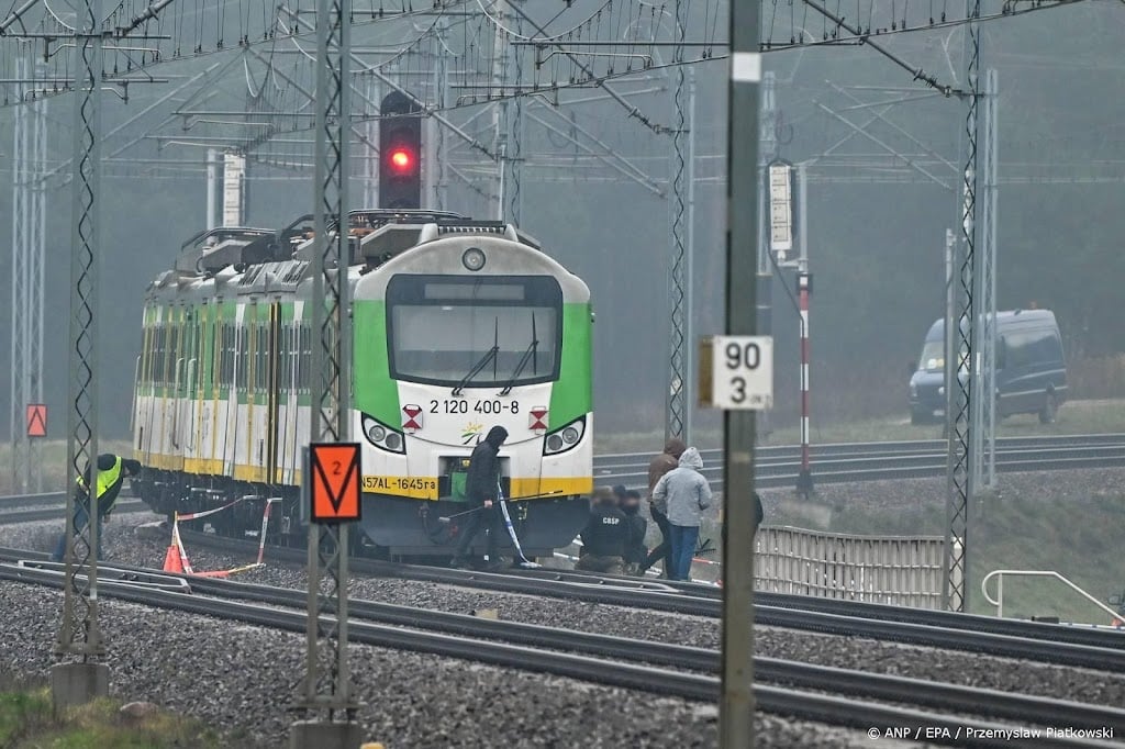 Polen pakt Oekraïense verdachte op na spoorsabotage