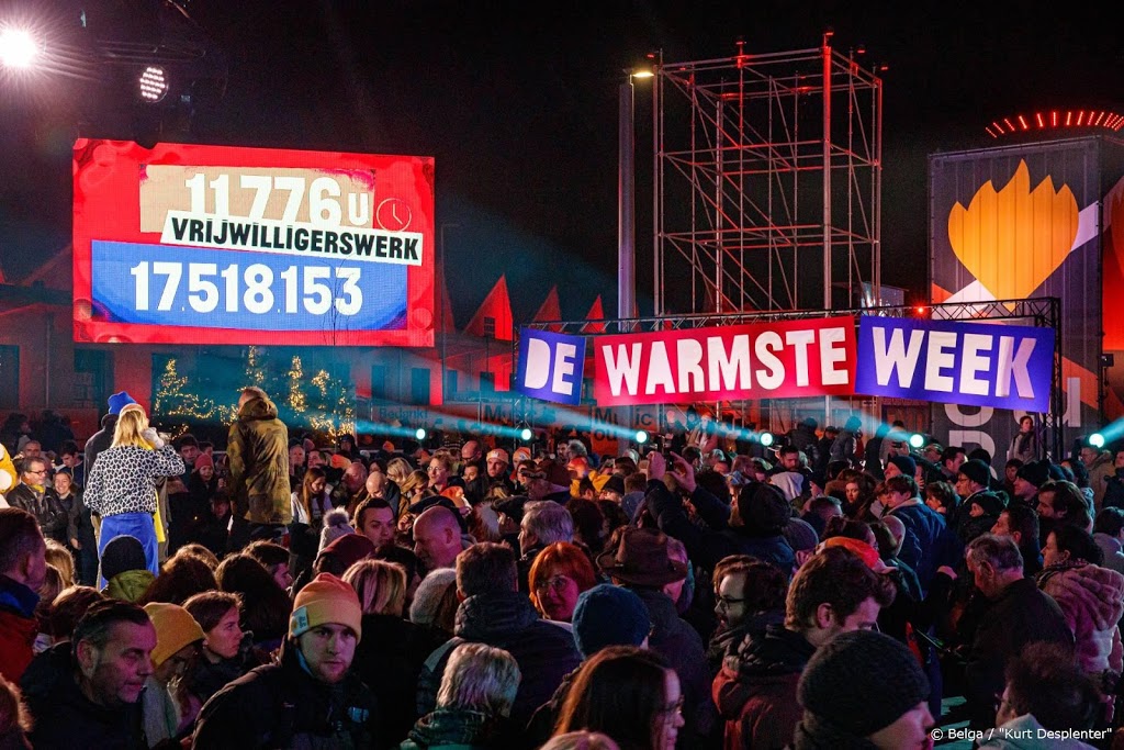 Vlaamse Serious Request brengt 17,5 miljoen euro op