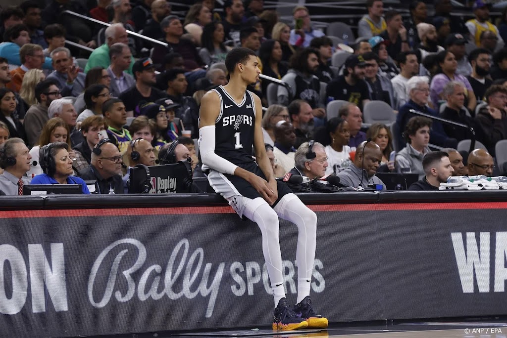 Blessure basketballer Wembanyama lijkt mee te vallen 