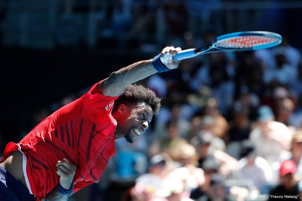 Monfils in drie sets te sterk voor Gulbis