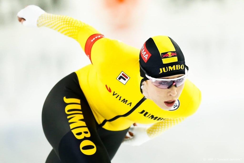 Geerdinck en De Jong winnen 500 meter op NK allround