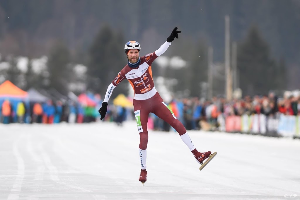 Hoogeveen schaatst naar titel op Weissensee