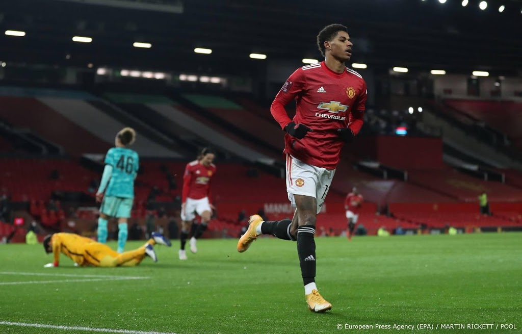 Vrees bij Manchester United voor knieblessure Rashford 