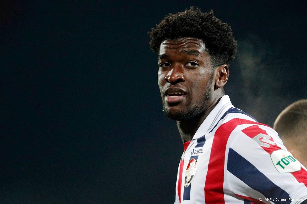 Willem II-aanvaller Wriedt niet geschorst na rode kaart tegen PEC