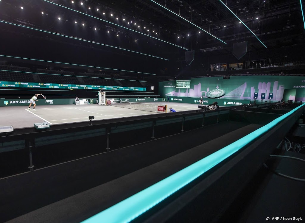 Mogelijk toch publiek bij tennistoernooi Rotterdam