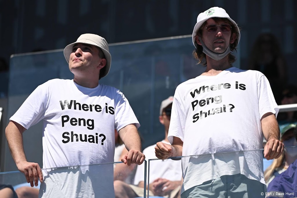 'Waar is Peng'-shirts alsnog toegestaan op Australian Open