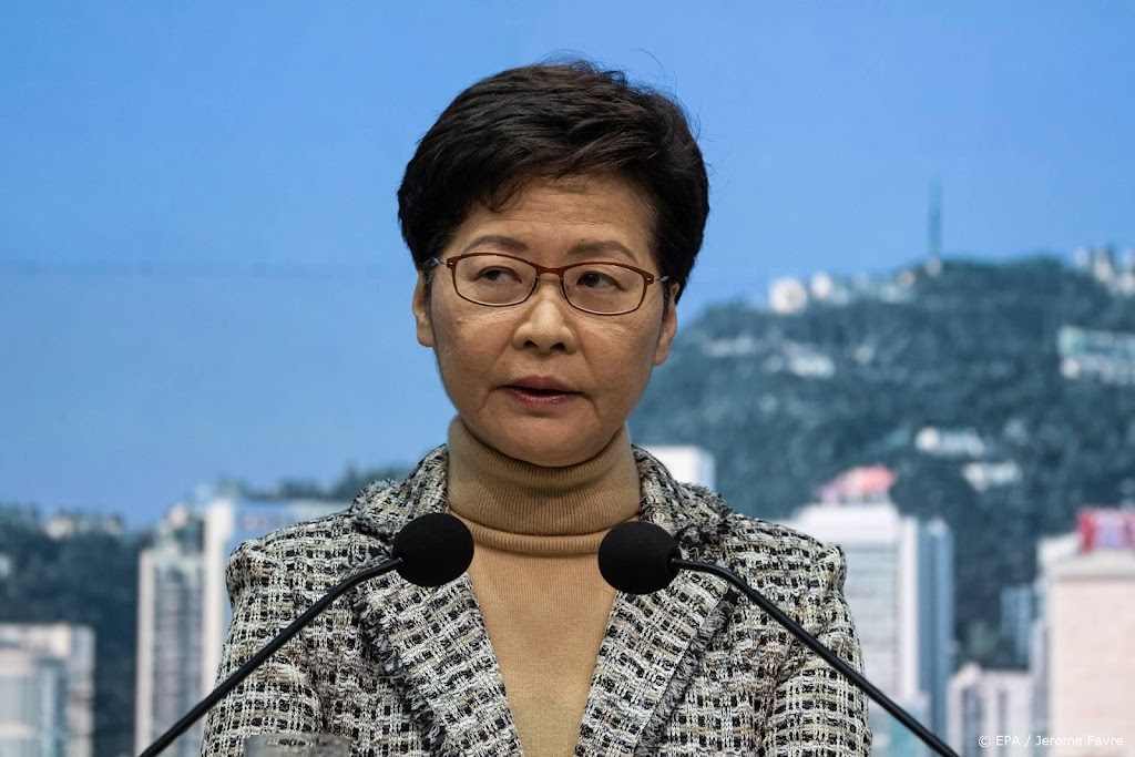 Leider Hongkong vindt persconferenties zonder mondkapje nuttiger