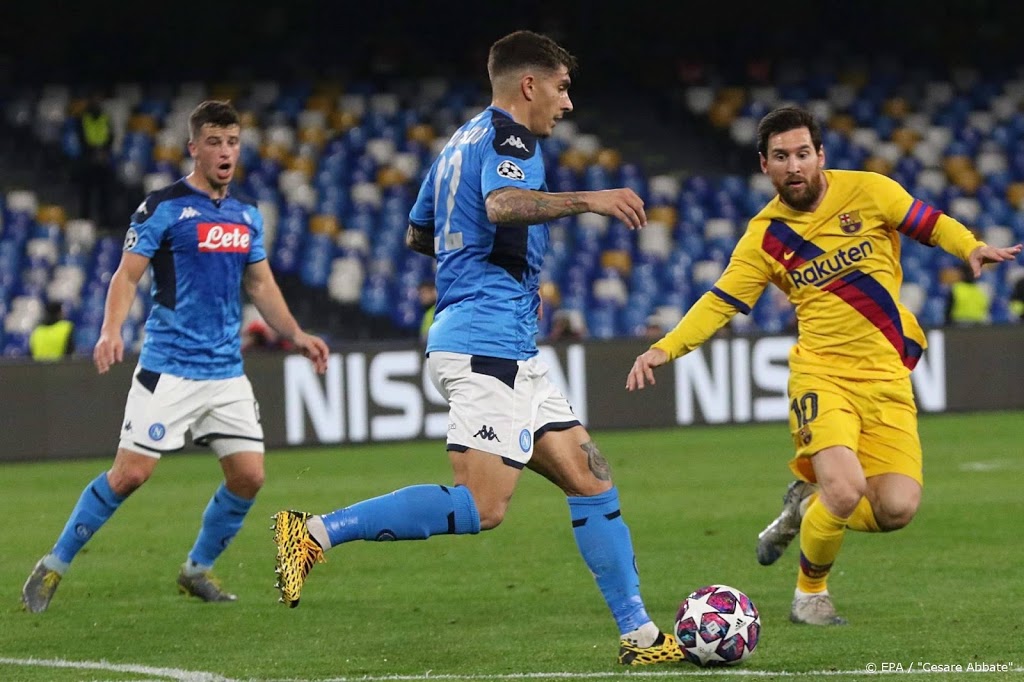 Napoli houdt FC Barcelona op gelijkspel