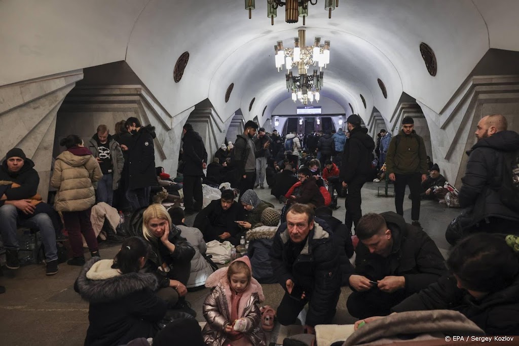 Inwoners Charkov moeten schuilen voor bombardementen