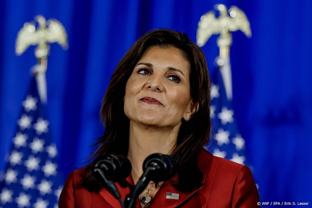 Strijdbare Haley erkent nederlaag tegen Trump in thuisstaat