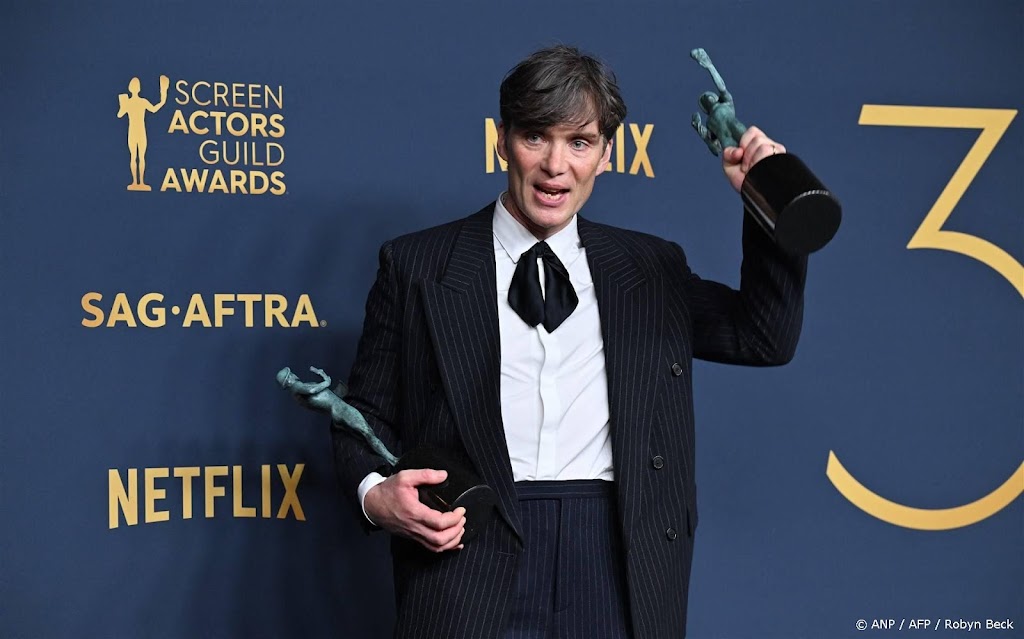 Oppenheimer en The Bear grote winnaars bij SAG Awards