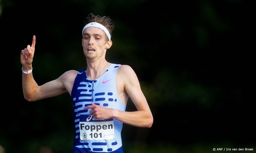Atleet Foppen verbetert Nederlands record 10 kilometer op de weg
