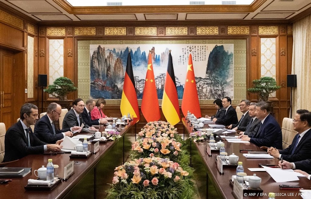 China bestelt 120 vliegtuigen van Airbus, zegt Merz