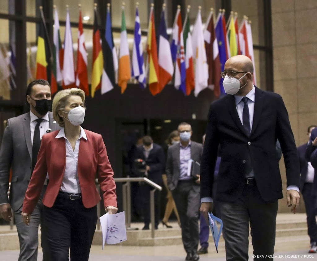 EU-leiders in de ban van Covid en Joe Biden