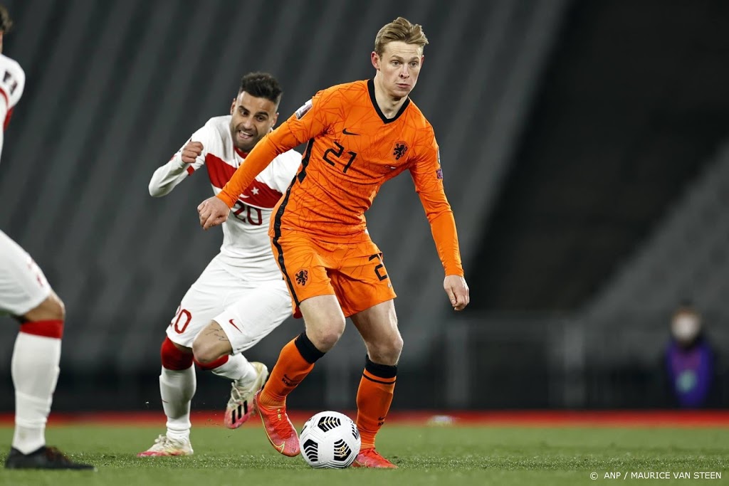 Frenkie de Jong had Oranje beter willen helpen in Turkije