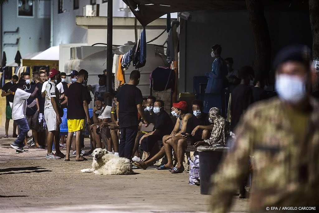Recordaantal migranten aangekomen op Lampedusa