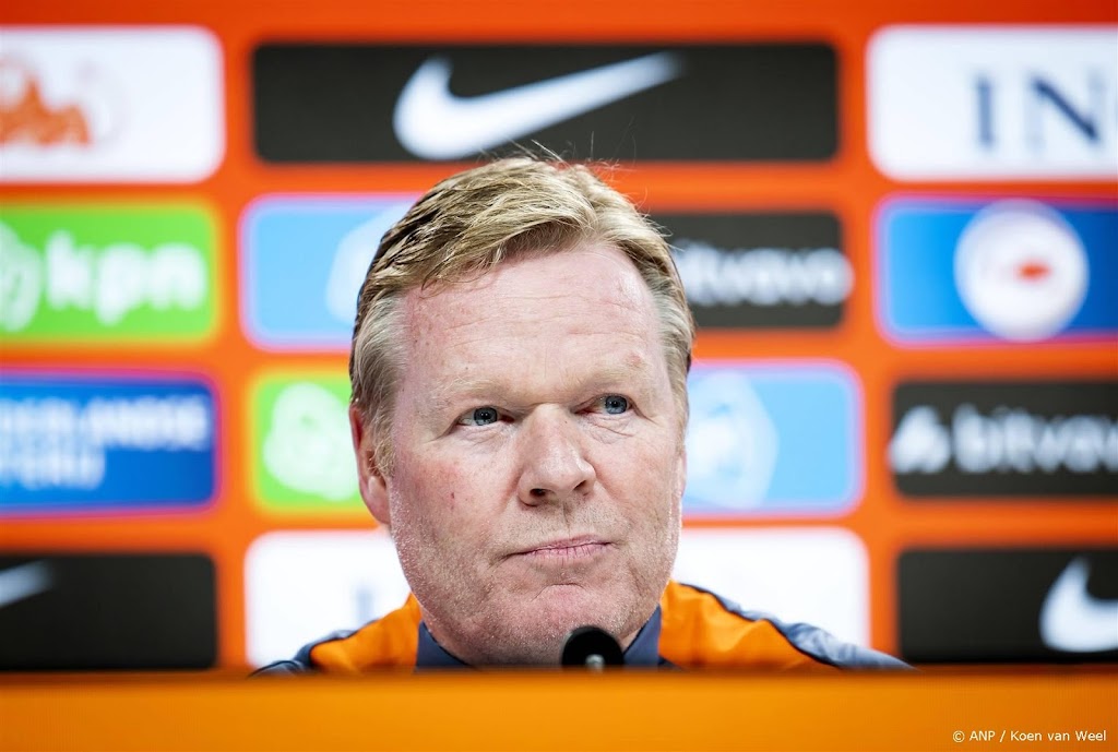 Koeman eist dat Oranje minder balverlies lijdt tegen Duitsers    