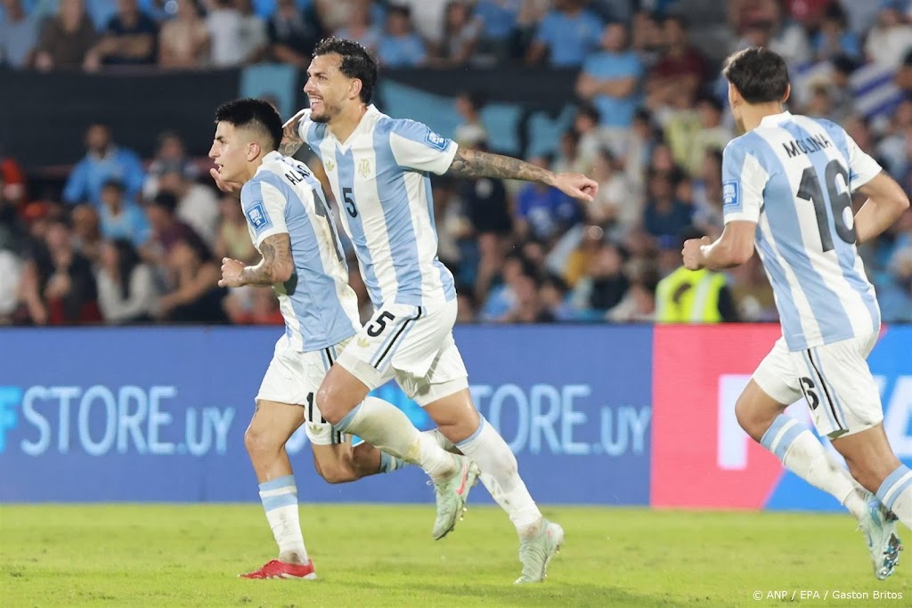 Titelhouder Argentinië ook zeker van deelname WK voetbal