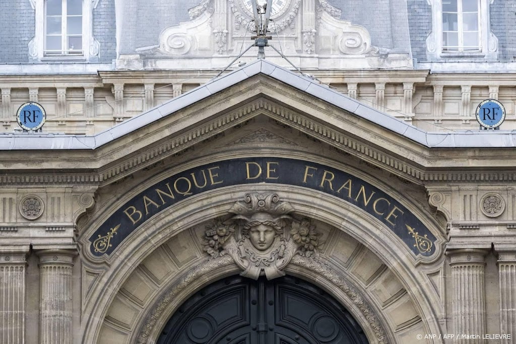 Centrale bank Frankrijk somberder over groei door Iranoorlog