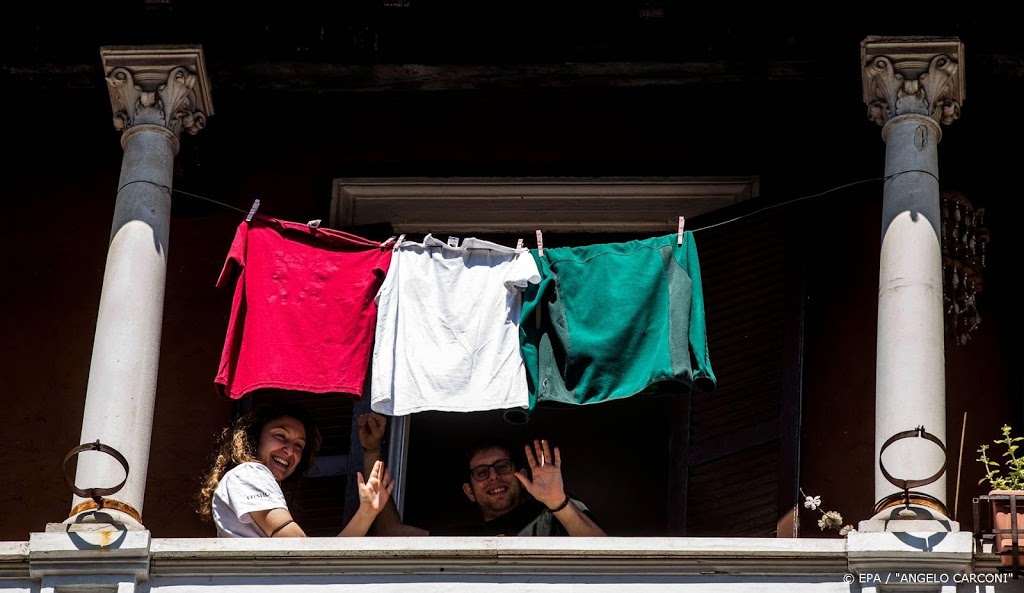 Laagste aantal coronadoden in Italië sinds half maart