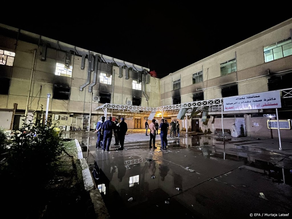 Tientallen doden en gewonden bij brand in Iraaks ziekenhuis