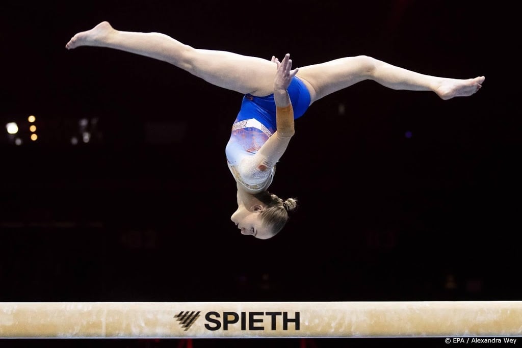 Sanne Wevers pakt zilver in balkfinale bij EK turnen