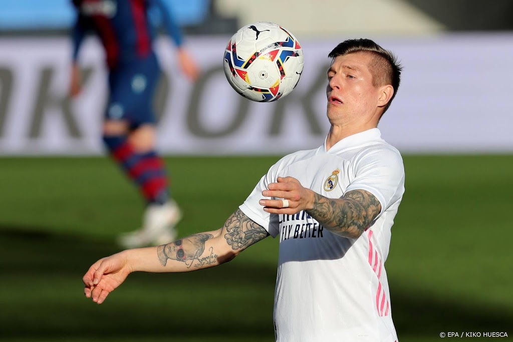 Real Madrid heeft Kroos terug voor halve finale Champions League