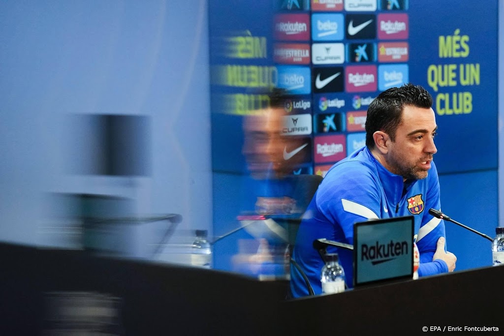 Trainer Xavi wil met Barça motivatie vinden om tweede te worden