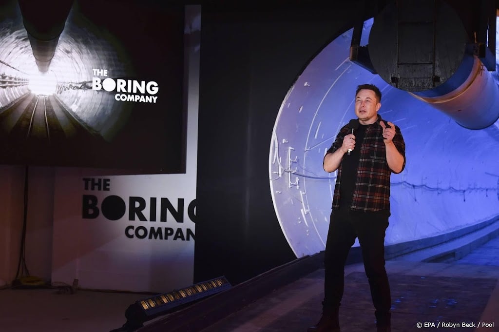 Musk: Boring Company gaat eigen hyperloop bouwen