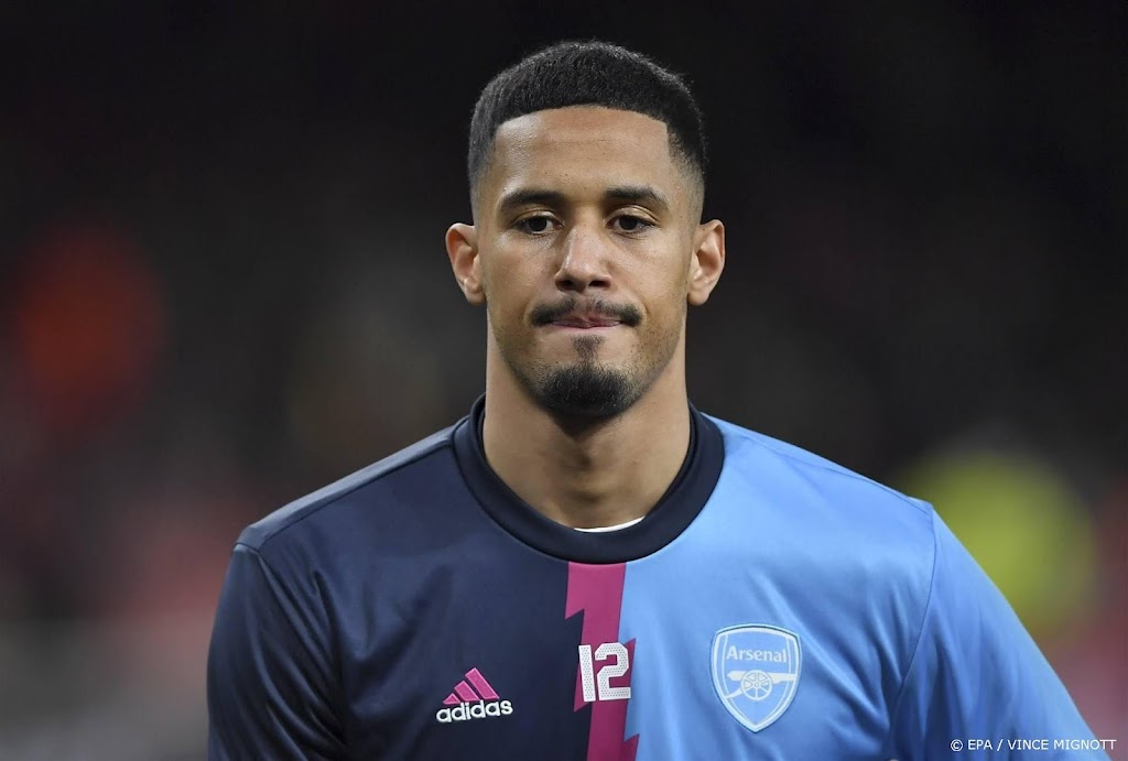 Arsenal in topper tegen Manchester City nog zonder Saliba