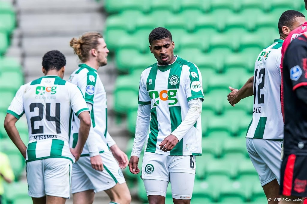 FC Groningen na nederlaag tegen NEC bijna zeker van degradatie