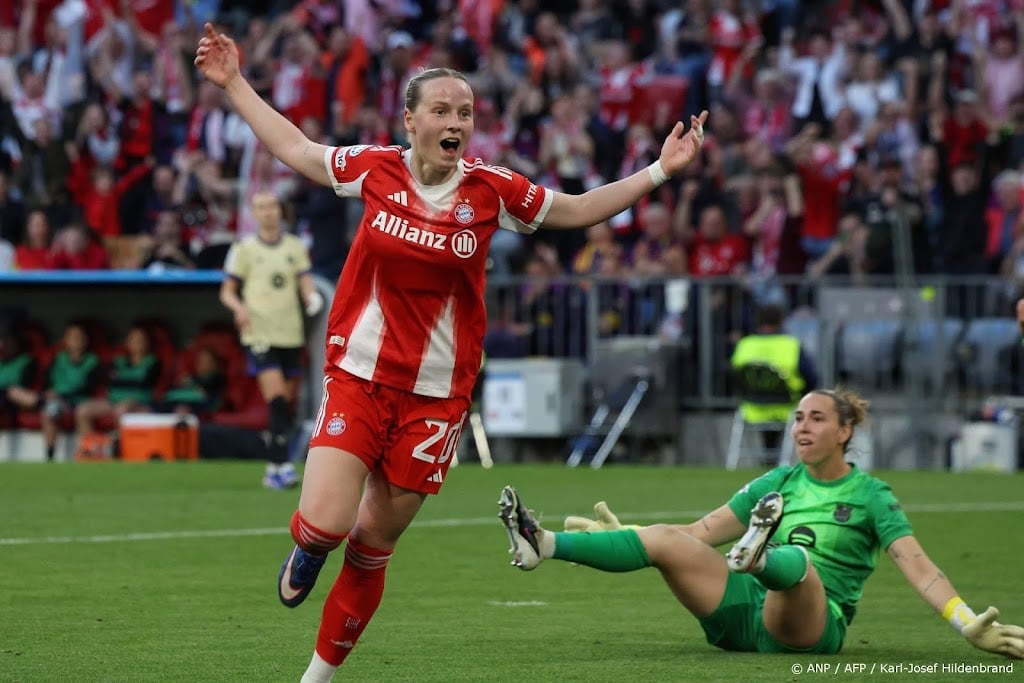 Gelijkspel voetbalsters Barcelona bij Bayern in Champions League 