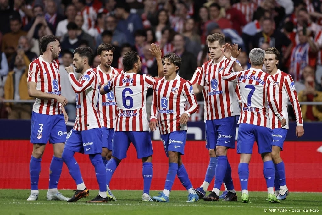 Atlético wint in La Liga in aanloop naar duel met Arsenal