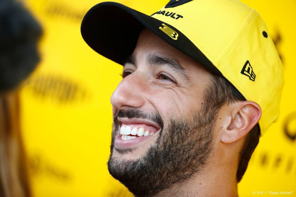 Renault: geen haast met aanstellen vervanger Ricciardo
