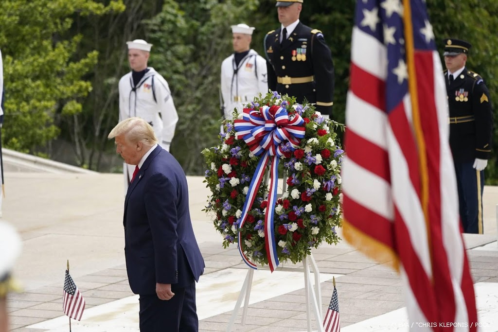 Trump herdenkt ook de coronadoden op Memorial Day
