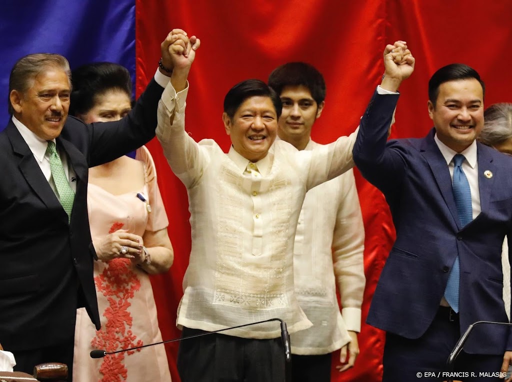 Zoon Filipijnse dictator Marcos tot president uitgeroepen
