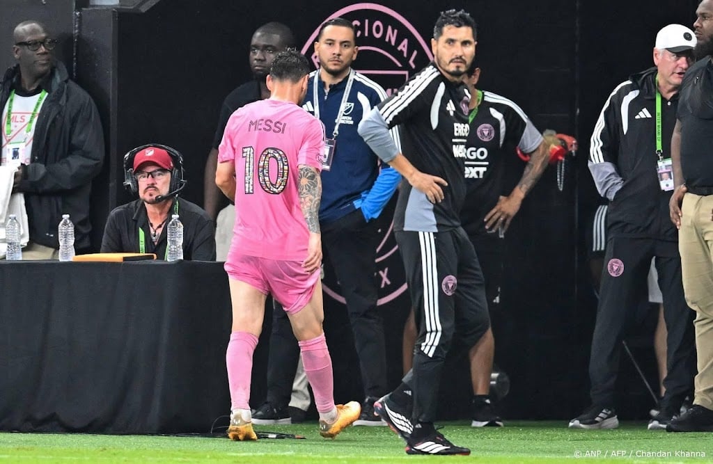 Vermoeide Messi voortijdig naar de kant bij Inter Miami